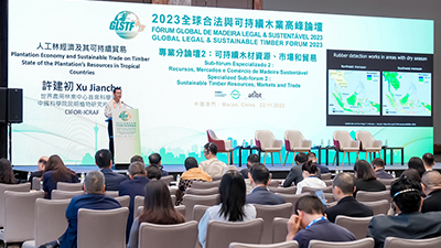 Presentation by Professor Xu Jianchu, Principal Scientist of CIFOR-ICRAF