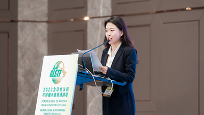 Ms. Huang Nan from CTWPDA, as moderator of the Sub-forum 2