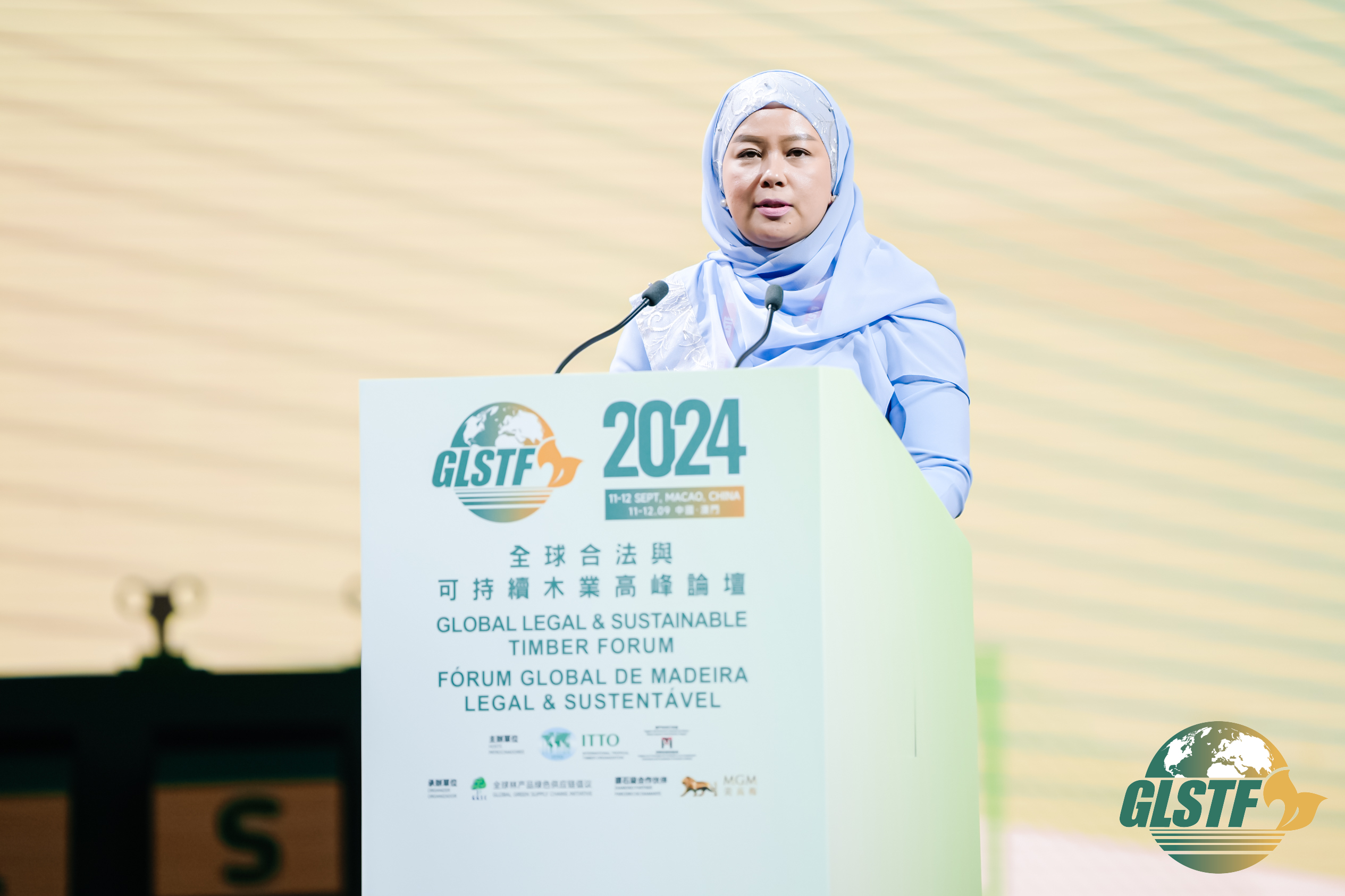 Presentation by Ms. Sunita binti Muhamad, Senior Deputy Director, Licensing and Inspectorate Division, Malaysian Timber Industry Board (MTIB)