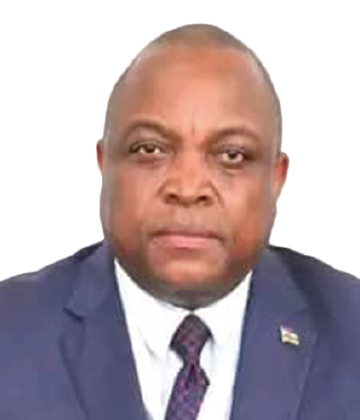 H.E. Mr. Gervais Mbata, Minister