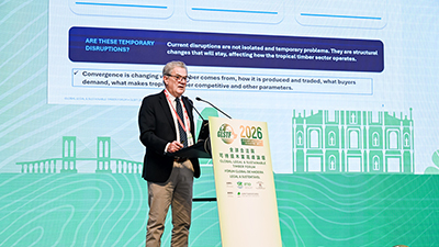 Session I Guest of Main Forum:&nbsp;Dr. Ivan Tomaselli, Vice President, Brazilian Association of Mechanically-Processed Timber (ABIMCI)